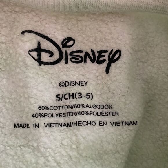 Disney’s sweatshirt tie-dye orange with six Disney characters size junior S 3–5 - Picture 5 of 5